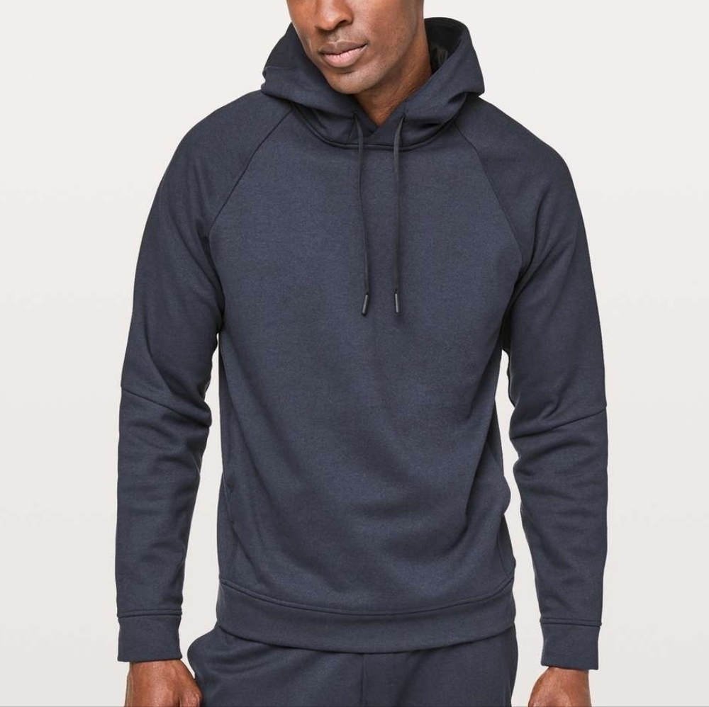 Lululemon City Sweat Pullover Hoodie *ThermoHeathered Nautical Navy
